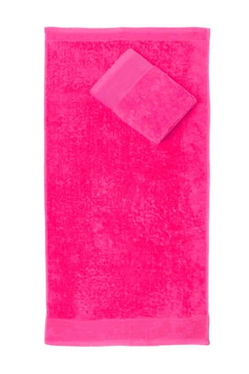 Ręcznik łazienkowy frotte Aqua 50x100 cm różowy Faro