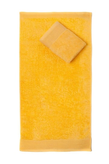 Ręcznik łazienkowy frotte Aqua 50x100 cm  żółty Faro