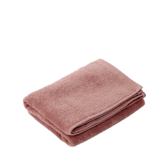 Ręcznik łazienkowy mały BASIC różowy 50x90cm HOMLA Homla