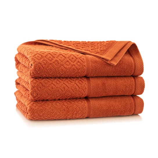 Ręcznik Makao 70X140 Zwoltex Pomarańczowy Zwoltex