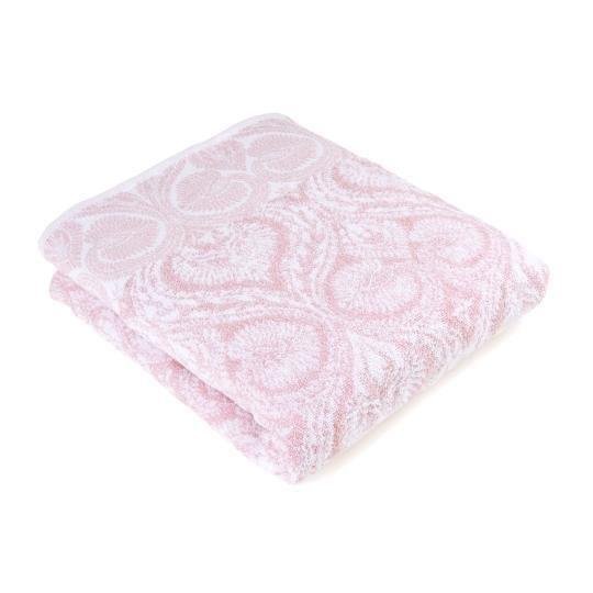 Ręcznik MISS LUCY Annabel, różowy, 70x140 cm Miss Lucy