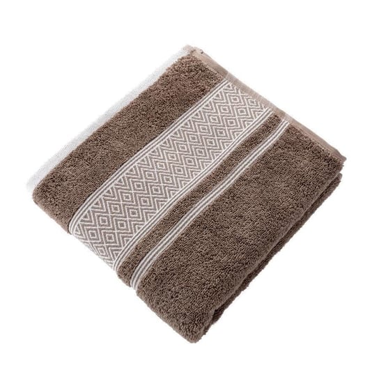 Ręcznik Miss Lucy Sanny 50 x 90 cm szaro-brązowy Miss Lucy