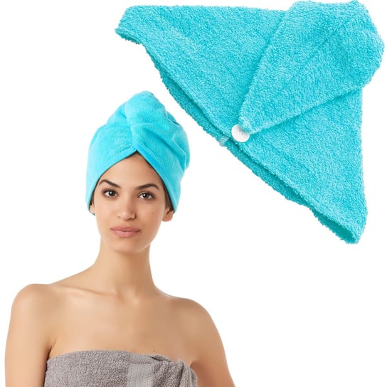 RĘCZNIK NA GŁOWĘ TURBAN DO WŁOSÓW SZYBKOSCHNĄCY decortrend