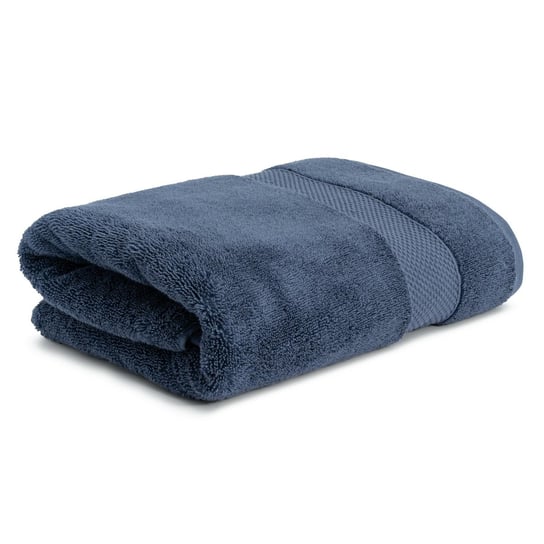 Ręcznik Opulence 70x140 granatowy indigo z bawełny egipskiej 600 g/m2 Nefretete Nefretete