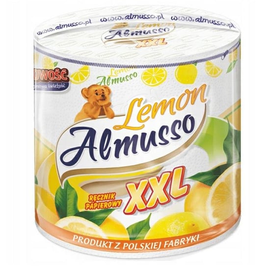 Ręcznik Papierowy Almusso Lemon Xxl 400 Listków SkandynawskiDom
