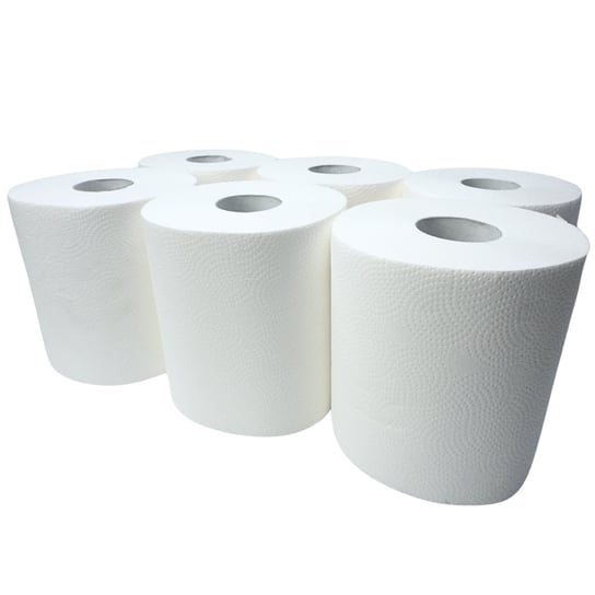 Ręcznik papierowy celuloza CUATRO w opakowaniu 6 szt. biały / CUATRO CUATRO