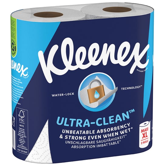 Ręcznik papierowy KLEENEX Ultra Clean 74 listki Kimberly-Clark