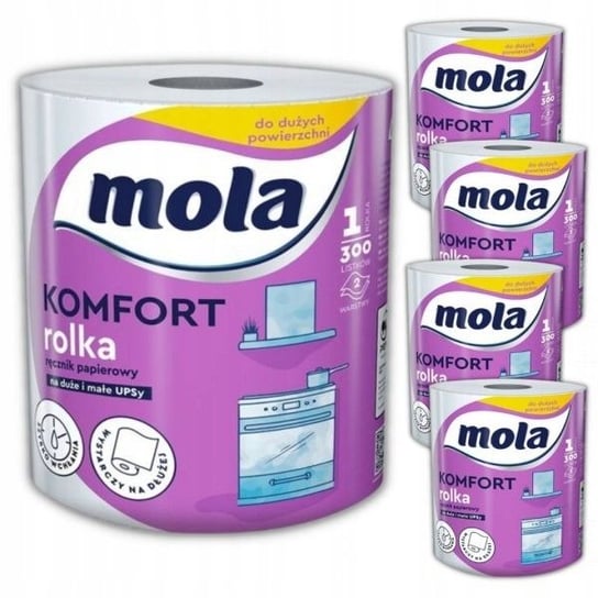 Ręcznik papierowy Mola Komfort x 5 sztuk Mola