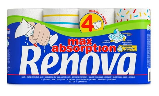 Ręcznik Papierowy Renova Max Absorption 4R Renova