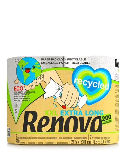 Ręcznik Papierowy Renova Recycled Xxl 2R Renova