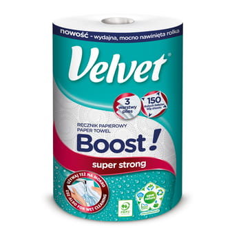 Ręcznik Papierowy Velvet Boost! 1 Rolka Velvet