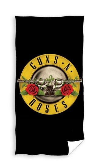 Ręcznik plażowy 70x140 Guns N Roses bawełniany Summer Carbotex