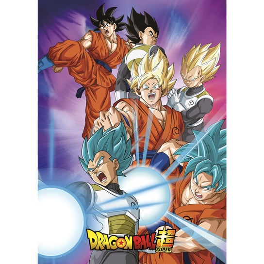 Ręcznik plażowy Dragon Ball Super - Son Goku i Vegeta #2 (70 x 140 cm) Inny producent