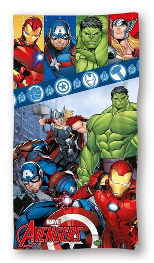 Ręcznik plażowy dziecięcy 70x140 Avengers Faro