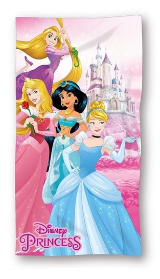 Ręcznik plażowy dziecięcy 70x140 Princess ksieżniczki Disney Faro