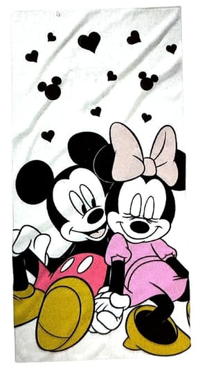 Ręcznik plażowy Myszka Miki i Minnie 60 x 120 cm Aymax