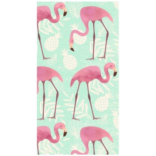 Ręcznik plażowy prostokątny mały 150x70 Flamingi REC45WZ9 KEMER