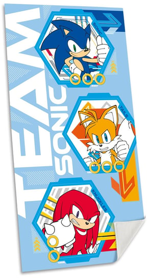 Ręcznik Plażowy Sonic 70X140Cm Sn00022 Kids Euroswan