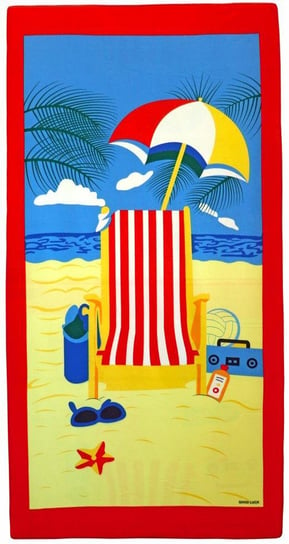 Ręcznik plażowy Summer Beach 70x140 Leżak Domarex