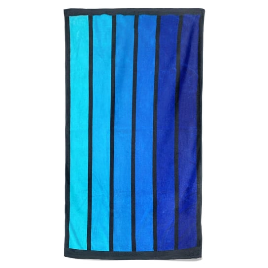 Ręcznik plażowy żakardowy Happy Blue 100x175 470 g/m² LE COMPTOIR DE LA PLAGE