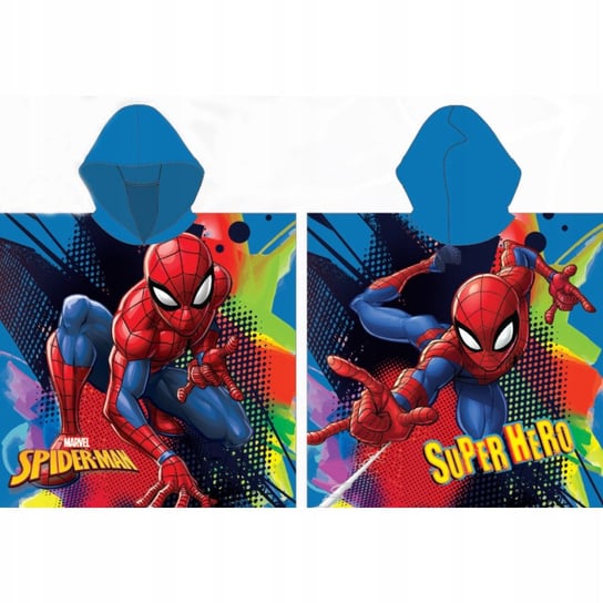 RĘCZNIK PONCHO 55x110 Spiderman SPIDER-MAN Javoli