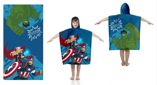 Ręcznik Poncho Avengers 55X110 Marvel Ponczo Avengers