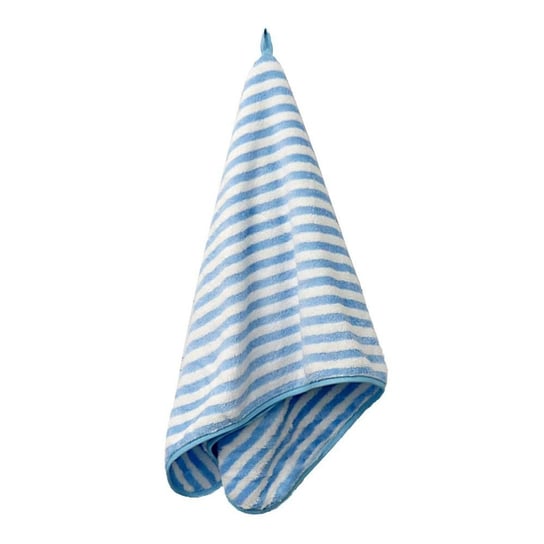Ręcznik Pure Stripes 35x75 niebieski biały pasy z mikrofibry Home 2023 Domarex