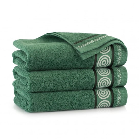Ręcznik RONDO 2 50x90 Zwoltex ciemny zielony Zwoltex