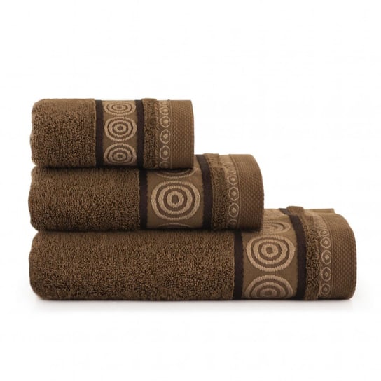 Ręcznik Rondo 2 70x140 brązowy Zwoltex