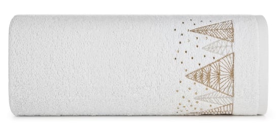 Ręcznik świąteczny SANTA/21 70x140 biały Eurofirany