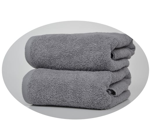 Ręcznik Szary Hotelowy Kąpielowy 140X70 - Extra Soft M&C