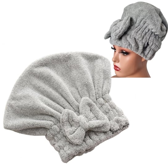 Ręcznik szybkoschnący czepek turban do włosów Deni Carte