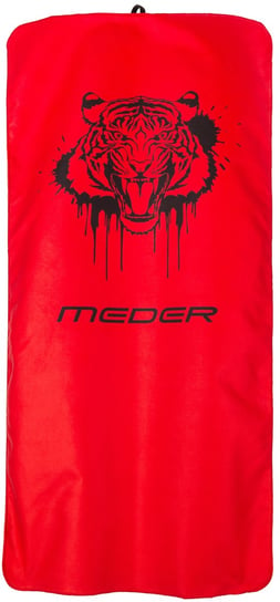 Ręcznik Szybkoschnący Z Mikrofibry 210 G/M2 50X100 Czerwony Tiger Na Siłownię, Basen, Plażę/Meder Inna marka