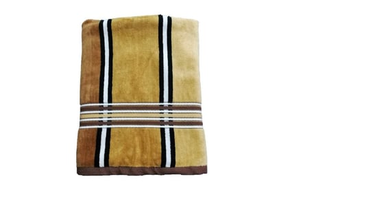 Ręcznik tęczowy - 70x140, brązowy JAHU