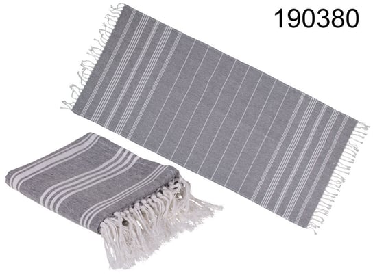 Ręcznik typu turecki Hammam, szary 80x170 cm Kemis - House of Gadgets