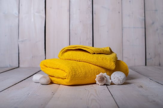 Ręcznik Unica - 50x100 żółty JAHU