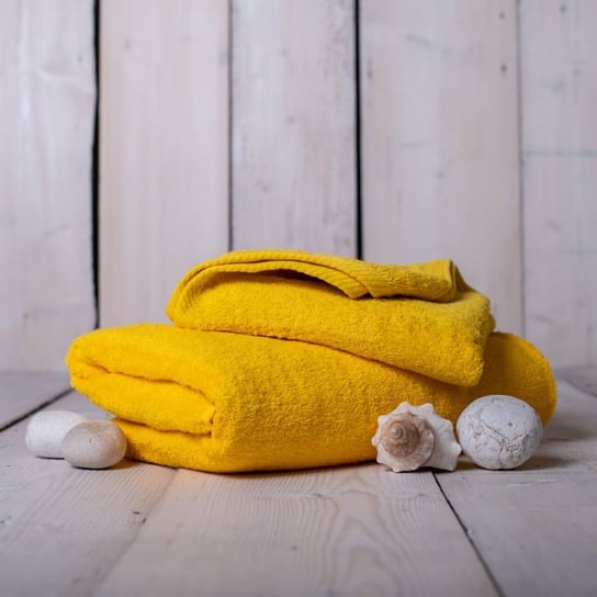 Ręcznik Unica - 70x140, żółty JAHU