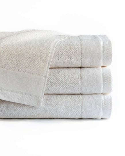 Ręcznik Vito 100x150 kremowy frotte bawełniany 550 g/m2 Detexpol