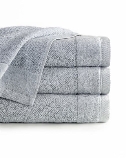 Ręcznik Vito 100x150 szary jasny frotte bawełniany 550 g/m2 Detexpol