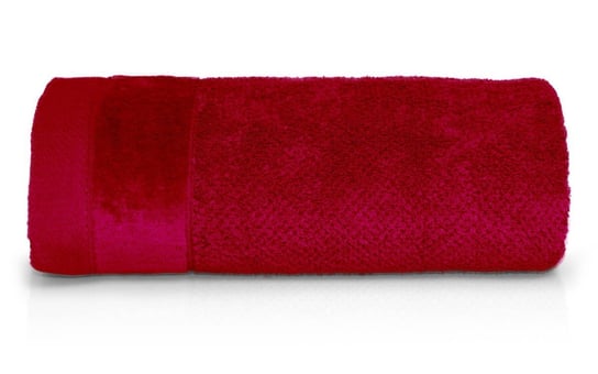 Ręcznik Vito, bawełna, 550g/m2, czerwony, rozmiar 70x140 cm Detexpol