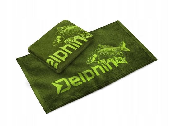 Ręcznik Wędkarski Delphin Zielony 50X30Cm Bawełna Delphin
