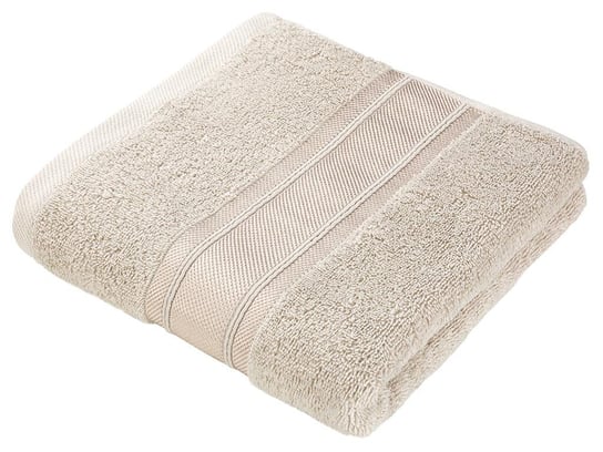 Ręcznik z bawełny MISS LUCY Casandra, beżowy, 70x140 cm Miss Lucy