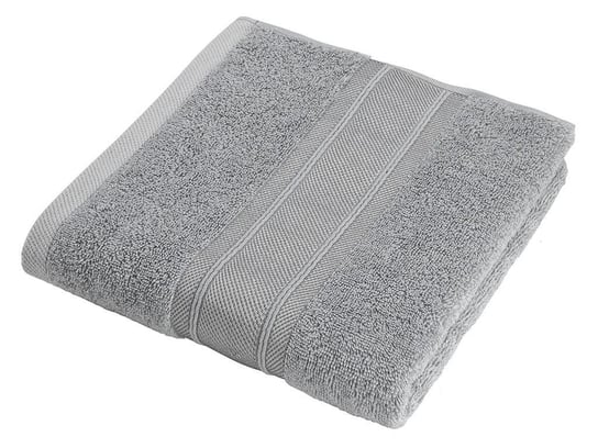 Ręcznik z bawełny MISS LUCY Casandra, szary, 50x90 cm Miss Lucy