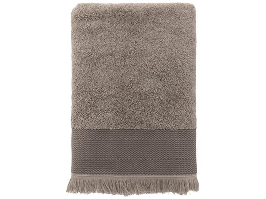 Ręcznik z bawełny MISS LUCY Natika, jasnobrązowy, 50x90 cm Miss Lucy
