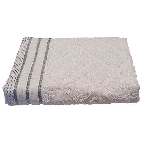 Ręcznik żakardowy 70 x 140 cm - Biały M'DECO