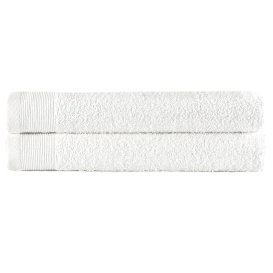 Ręczniki do rąk VIDAXL, białe, 450 g/m², 50x100 cm, 2 szt. vidaXL