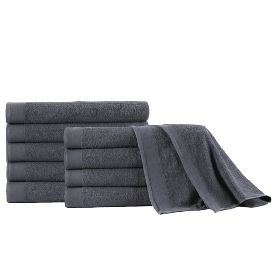 Ręczniki do sauny VIDAXL, szare, 450 g/m², 80x200 cm, 5 szt. vidaXL