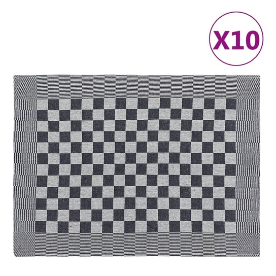 Ręczniki kuchenne bawełniane 10 sztuk 50x70 cm, cz Inna marka