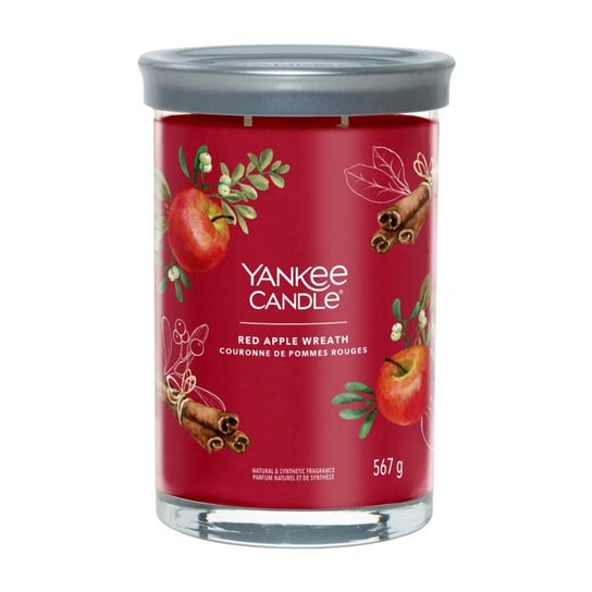 Red Apple Wreath - Yankee Candle Signature - Świeca Tumbler Z Dwoma Knotami Yankee Candle