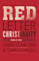 Red Letter Christianity Claiborne Shane, Campolo Tony